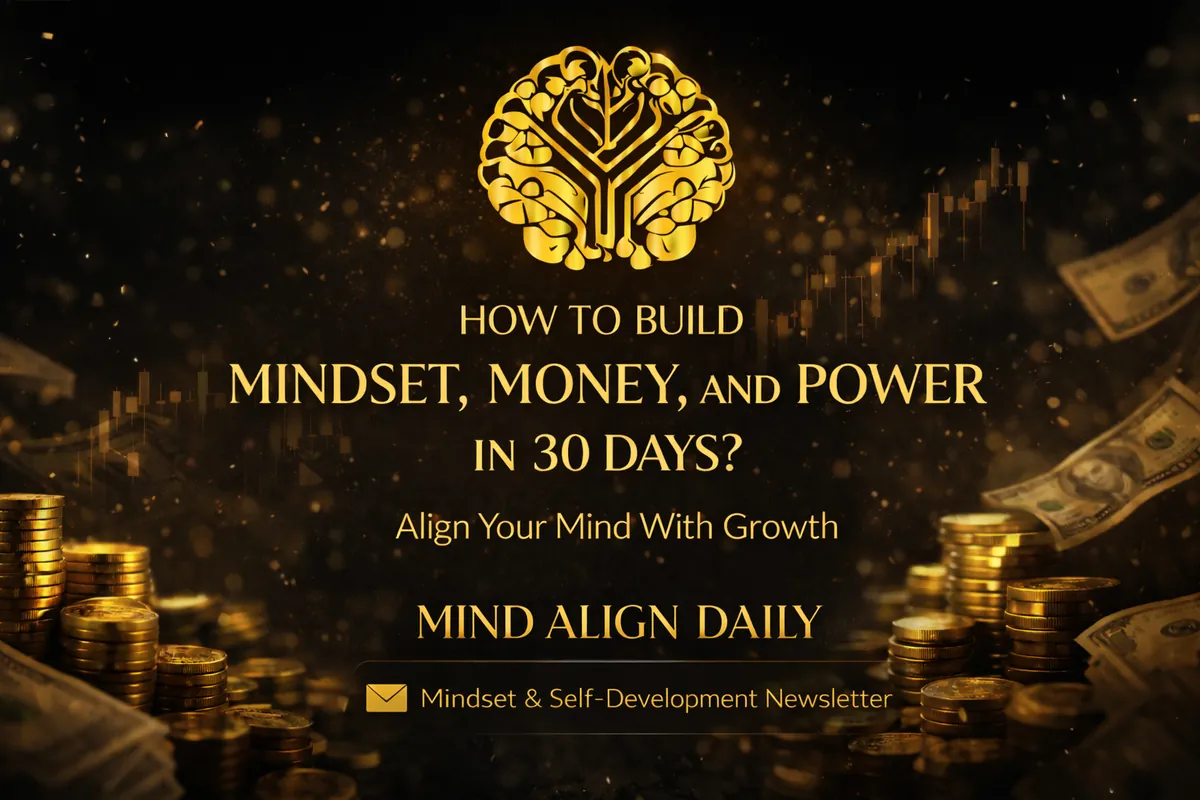 Mind Align Daily cover: How to build mindset, money and power in 30 days